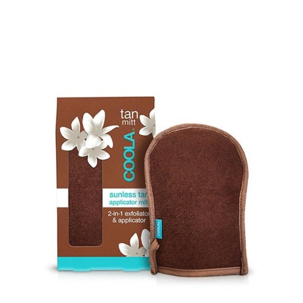 Coola Sunless Tan Applicator Mitt 2-In-1 Exfoliator & Applicator NEW‎ in BOX
